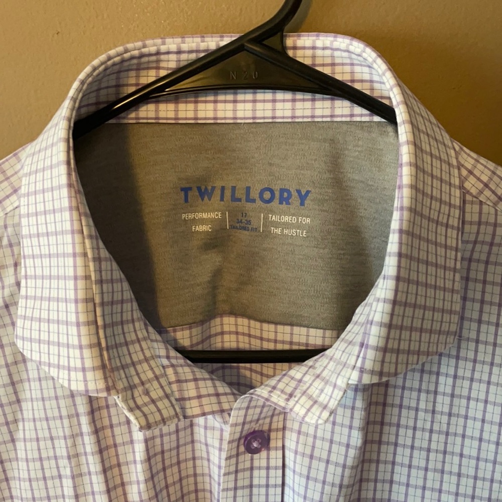 TWILLORY Performance Tailored Dress Shirt
